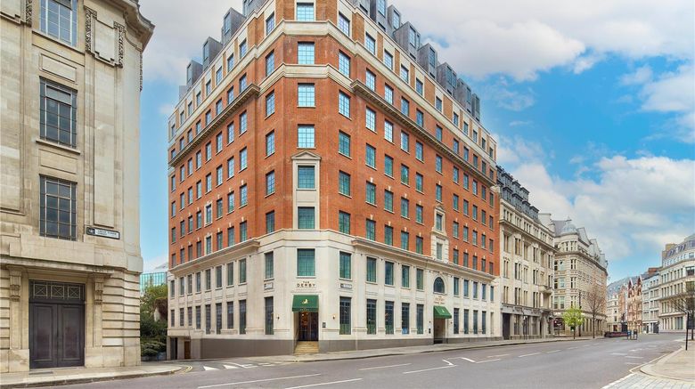 The Derby London City Exterior. Images powered by <a href="https://iceportal.shijigroup.com" target="_blank" rel="noopener">Ice Portal</a>.