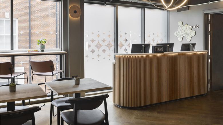 <b>Spark by Hilton London Romford Lobby</b>. Images powered by <a href="https://iceportal.shijigroup.com/" title="IcePortal" target="_blank">IcePortal</a>.