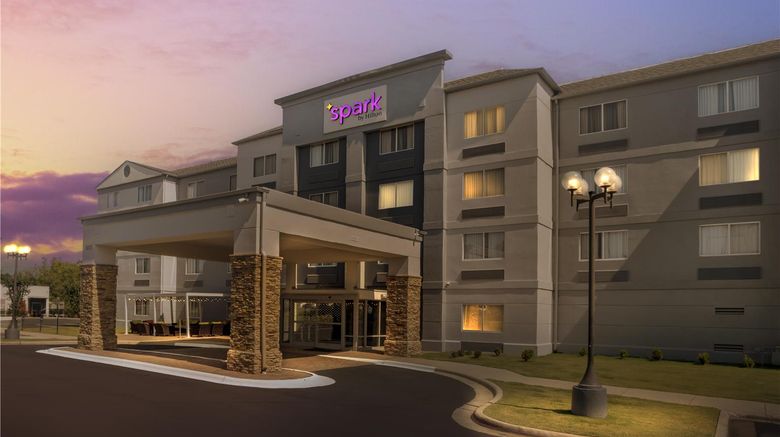 <b>Spark by Hilton Kannapolis Exterior</b>. Images powered by <a href="https://iceportal.shijigroup.com/" title="IcePortal" target="_blank">IcePortal</a>.