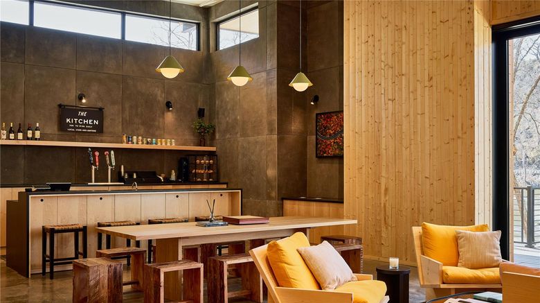 <b>AutoCamp Asheville Lobby</b>. Images powered by <a href="https://iceportal.shijigroup.com/" title="IcePortal" target="_blank">IcePortal</a>.