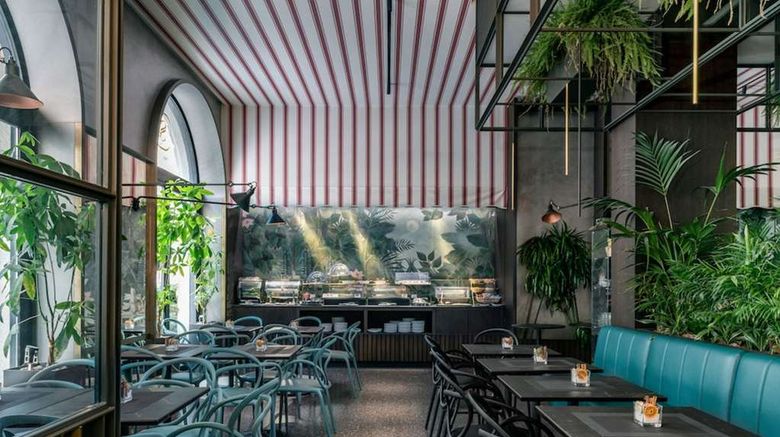 <b>Hotel Sanpi Milano Restaurant</b>. Images powered by <a href="https://iceportal.shijigroup.com/" title="IcePortal" target="_blank">IcePortal</a>.