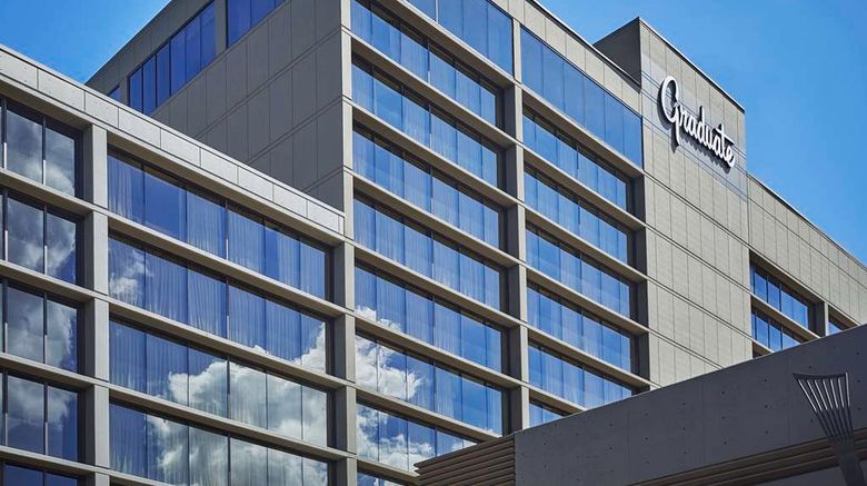 <b>Graduate by Hilton Eugene Exterior</b>. Images powered by <a href="https://iceportal.shijigroup.com/" title="IcePortal" target="_blank">IcePortal</a>.