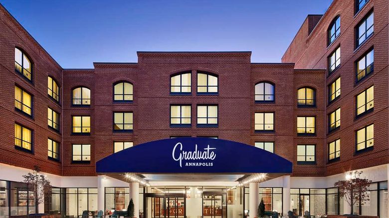 <b>Graduate by Hilton Annapolis Exterior</b>. Images powered by <a href="https://iceportal.shijigroup.com/" title="IcePortal" target="_blank">IcePortal</a>.