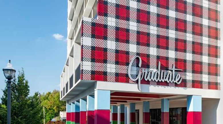<b>Graduate by Hilton Fayetteville, AR Exterior</b>. Images powered by <a href="https://iceportal.shijigroup.com/" title="IcePortal" target="_blank">IcePortal</a>.