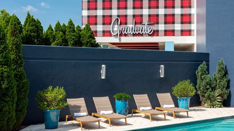 <b>Graduate by Hilton Fayetteville, AR Pool</b>. Images powered by <a href="https://iceportal.shijigroup.com/" title="IcePortal" target="_blank">IcePortal</a>.
