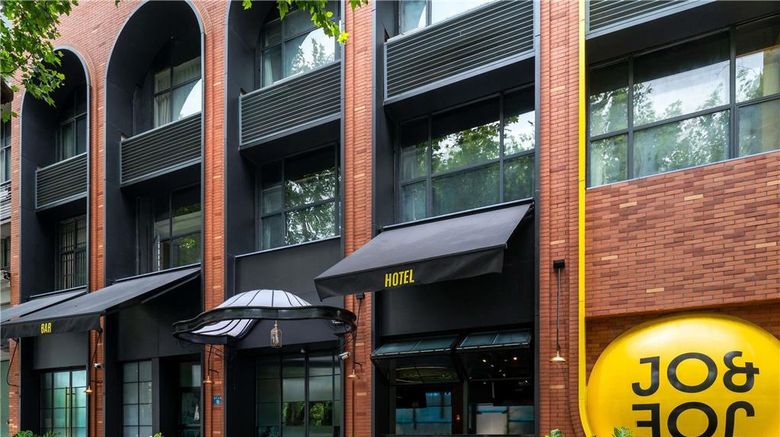 <b>Jo&Joe Hangzhou West Lake Exterior</b>. Images powered by <a href="https://iceportal.shijigroup.com/" title="IcePortal" target="_blank">IcePortal</a>.