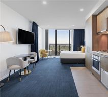 The Jazz Corner Hotel Room