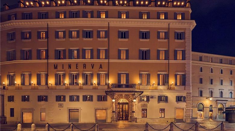 Orient Express La Minerva Exterior. Images powered by <a href="https://iceportal.shijigroup.com" target="_blank" rel="noopener">Ice Portal</a>.