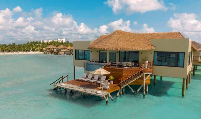 Palafitos Overwater Bungalows Exterior