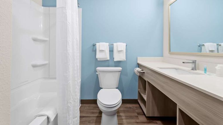 <b>Woodspring Suites Pensacola West Room</b>. Images powered by <a href="https://iceportal.shijigroup.com/" title="IcePortal" target="_blank">IcePortal</a>.