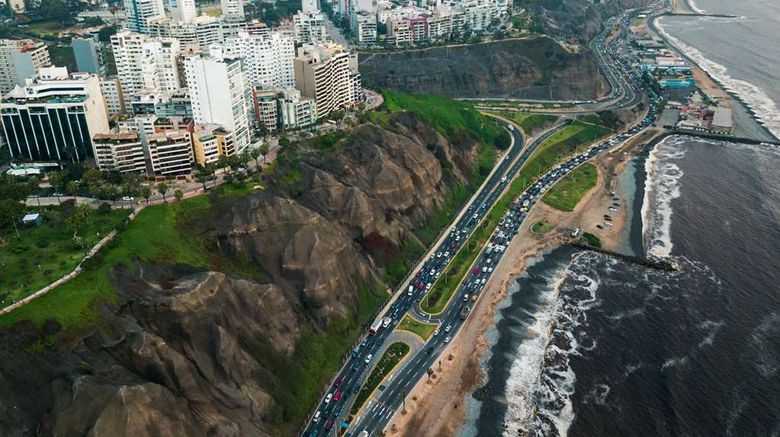 <b>nhow Lima Exterior</b>. Images powered by <a href="https://iceportal.shijigroup.com/" title="IcePortal" target="_blank">IcePortal</a>.