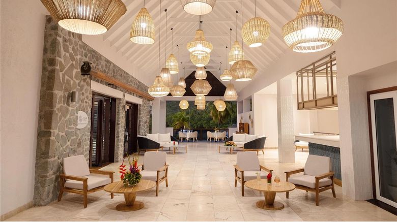 <b>Zoetry Marigot Bay St Lucia Lobby</b>. Images powered by <a href="https://iceportal.shijigroup.com/" title="IcePortal" target="_blank">IcePortal</a>.