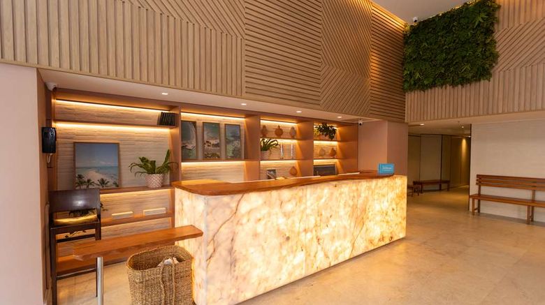 <b>Hilton Garden Inn Maceio Lobby</b>. Images powered by <a href="https://iceportal.shijigroup.com/" title="IcePortal" target="_blank">IcePortal</a>.