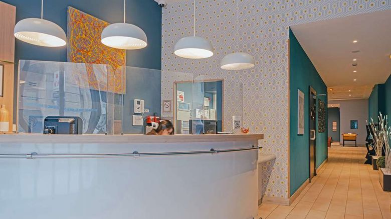<b>Comfort Aparthotel Saint-Etienne Lobby</b>. Images powered by <a href="https://iceportal.shijigroup.com/" title="IcePortal" target="_blank">IcePortal</a>.
