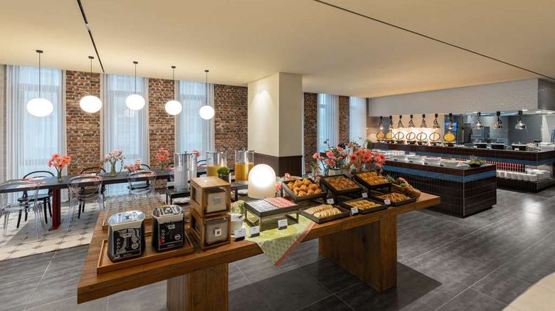 <b>Ibis Ambassador Busan Haeundae Restaurant</b>. Images powered by <a href="https://iceportal.shijigroup.com/" title="IcePortal" target="_blank">IcePortal</a>.