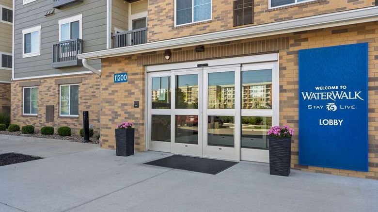 <b>WaterWalk Extended Stay Kansas City Exterior</b>. Images powered by <a href="https://iceportal.shijigroup.com/" title="IcePortal" target="_blank">IcePortal</a>.