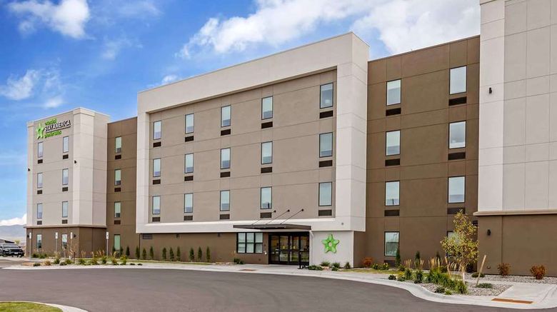 Extended Stay America Belgrade Exterior. Images powered by <a href="https://iceportal.shijigroup.com" target="_blank" rel="noopener">Ice Portal</a>.
