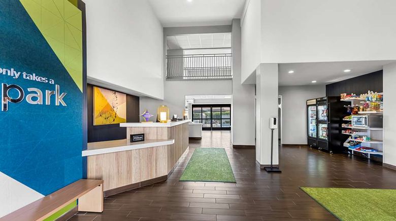 <b>Spark by Hilton Glendale Phoenix North Lobby</b>. Images powered by <a href="https://iceportal.shijigroup.com/" title="IcePortal" target="_blank">IcePortal</a>.