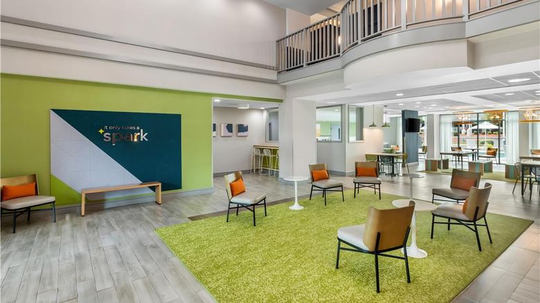 <b>Spark by Hilton Rock Hill Lobby</b>. Images powered by <a href="https://iceportal.shijigroup.com/" title="IcePortal" target="_blank">IcePortal</a>.