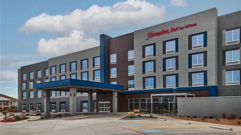 Hampton Inn Hilton Midland West Exterior. Images powered by <a href="https://iceportal.shijigroup.com" target="_blank" rel="noopener">Ice Portal</a>.