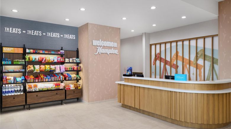 <b>Hampton Inn Hilton Midland West Lobby</b>. Images powered by <a href="https://iceportal.shijigroup.com/" title="IcePortal" target="_blank">IcePortal</a>.