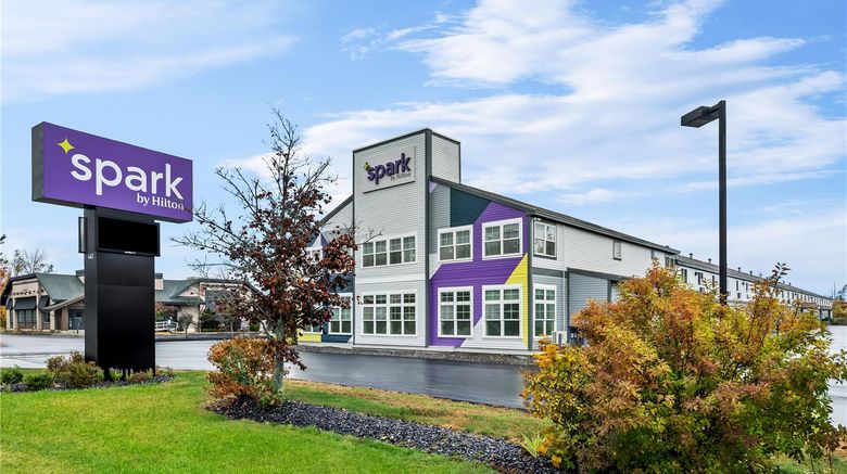 <b>Spark by Hilton Portland Airport Maine M Exterior</b>. Images powered by <a href="https://iceportal.shijigroup.com/" title="IcePortal" target="_blank">IcePortal</a>.