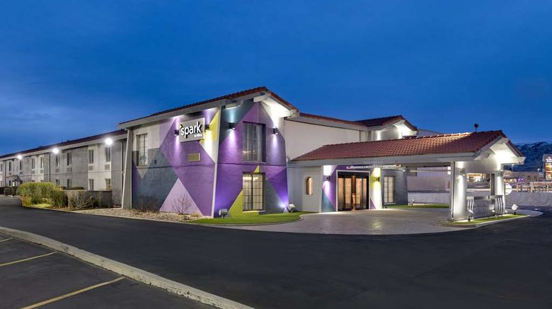 <b>Spark by Hilton Rock Springs Exterior</b>. Images powered by <a href="https://iceportal.shijigroup.com/" title="IcePortal" target="_blank">IcePortal</a>.
