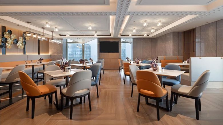 <b>Hampton Honggutan Qiushui Square Restaurant</b>. Images powered by <a href="https://iceportal.shijigroup.com/" title="IcePortal" target="_blank">IcePortal</a>.