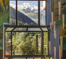 The Refuge des Aiglons Lobby