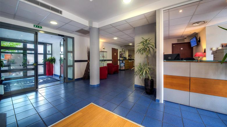 <b>Comfort Aparthotel Saint-Nazaire Lobby</b>. Images powered by <a href="https://iceportal.shijigroup.com/" title="IcePortal" target="_blank">IcePortal</a>.