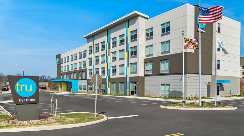 Tru by Hilton Hagerstown Exterior. Images powered by <a href="https://iceportal.shijigroup.com" target="_blank" rel="noopener">Ice Portal</a>.