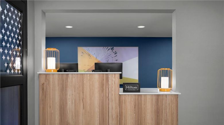 <b>Spark by Hilton Tucson Airport Lobby</b>. Images powered by <a href="https://iceportal.shijigroup.com/" title="IcePortal" target="_blank">IcePortal</a>.