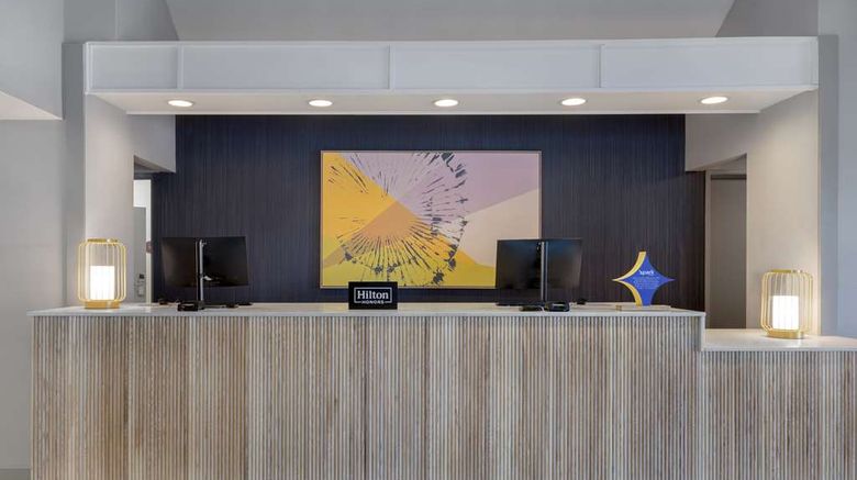 <b>Spark by Hilton Bentonville Lobby</b>. Images powered by <a href="https://iceportal.shijigroup.com/" title="IcePortal" target="_blank">IcePortal</a>.