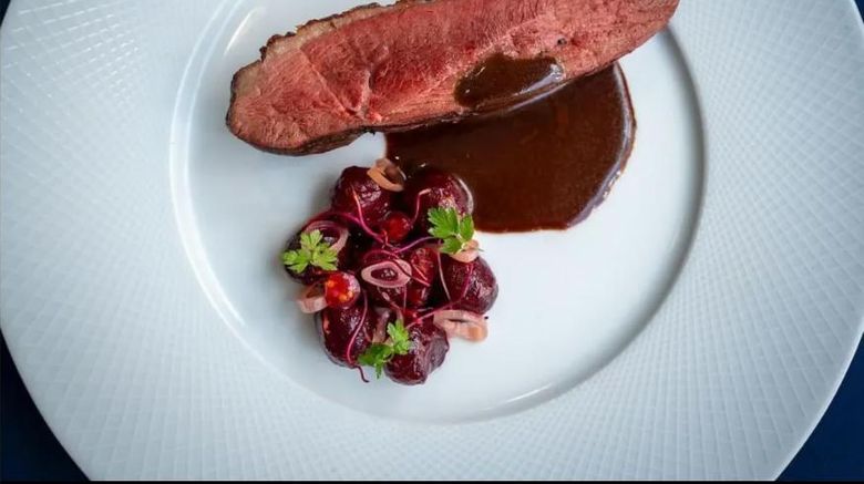 <b>Hotel Melodie Restaurant</b>. Images powered by <a href="https://iceportal.shijigroup.com/" title="IcePortal" target="_blank">IcePortal</a>.