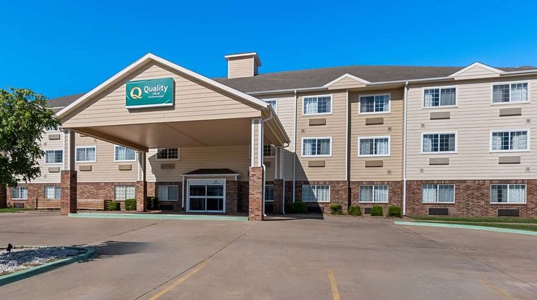 Quality Inn Blackwell I-35 Exterior. Images powered by <a href="https://iceportal.shijigroup.com" target="_blank" rel="noopener">Ice Portal</a>.