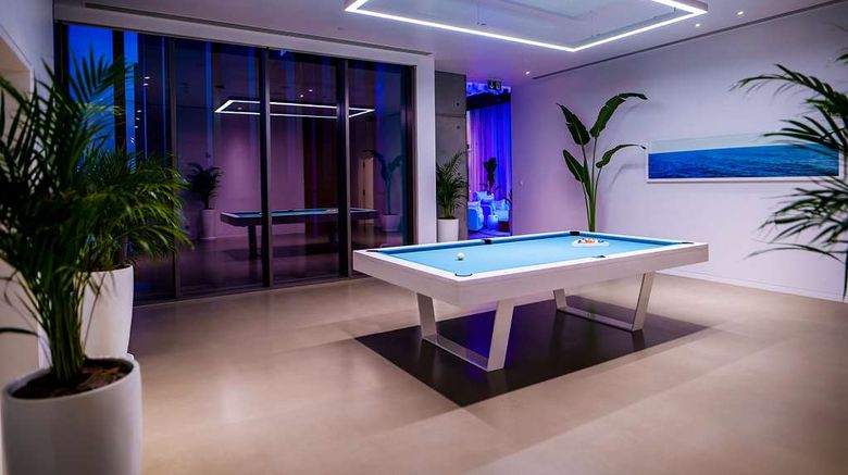 <b>Nikki Beach Resort Spa Dubai Recreation</b>. Images powered by <a href="https://iceportal.shijigroup.com/" title="IcePortal" target="_blank">IcePortal</a>.