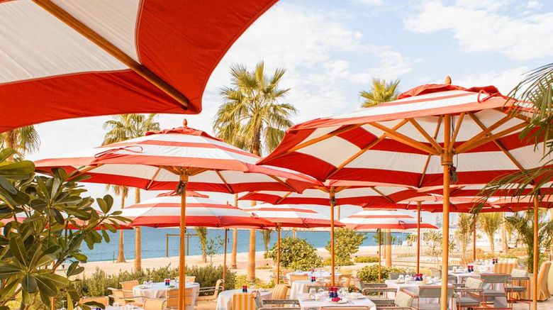 <b>Nikki Beach Resort Spa Dubai Restaurant</b>. Images powered by <a href="https://iceportal.shijigroup.com/" title="IcePortal" target="_blank">IcePortal</a>.