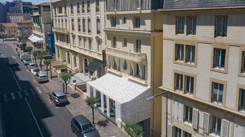 <b>Hotel Windsor Biarritz Exterior</b>. Images powered by <a href="https://iceportal.shijigroup.com/" title="IcePortal" target="_blank">IcePortal</a>.