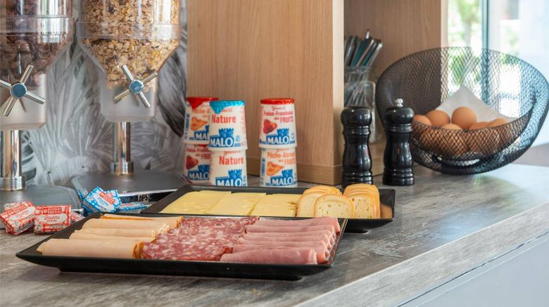 <b>Comfort Aparthotel Nantes La Beaujoire Restaurant</b>. Images powered by <a href="https://iceportal.shijigroup.com/" title="IcePortal" target="_blank">IcePortal</a>.