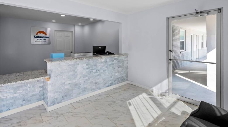 <b>Suburban Studios Newport News - Hampton Lobby</b>. Images powered by <a href="https://iceportal.shijigroup.com/" title="IcePortal" target="_blank">IcePortal</a>.