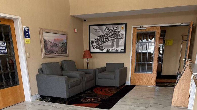 <b>Super 8 Cozad Lobby</b>. Images powered by <a href="https://iceportal.shijigroup.com/" title="IcePortal" target="_blank">IcePortal</a>.