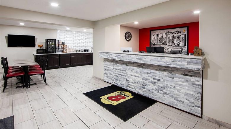 <b>Super 8 by Wyndham Marston Lobby</b>. Images powered by <a href="https://iceportal.shijigroup.com/" title="IcePortal" target="_blank">IcePortal</a>.