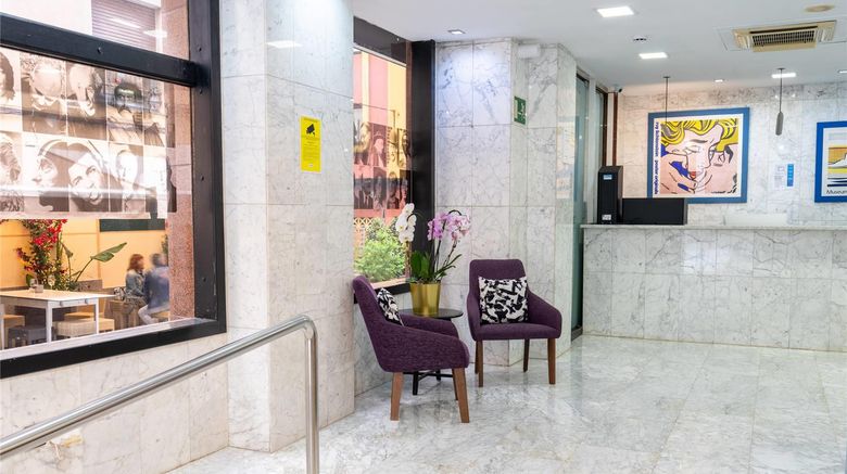 Hotel Faranda Pathos Gijon Lobby. Images powered by <a href="https://iceportal.shijigroup.com" target="_blank" rel="noopener">Ice Portal</a>.
