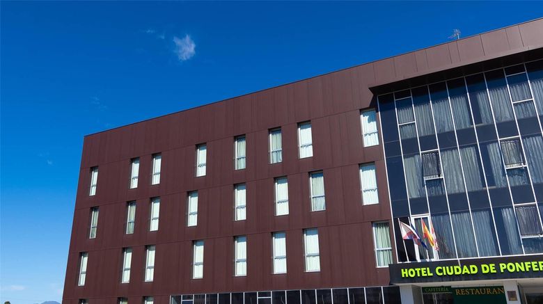 <b>Hotel Ciudad de Ponferrada, Ascend Hotel Exterior</b>. Images powered by <a href="https://iceportal.shijigroup.com/" title="IcePortal" target="_blank">IcePortal</a>.