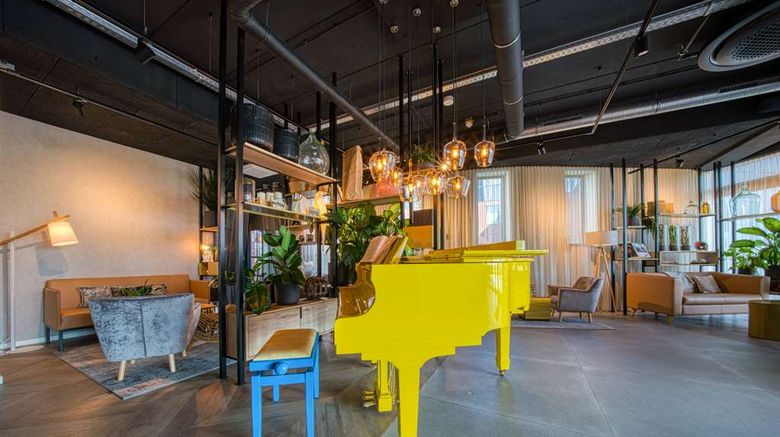 <b>Vienna House Easy Amsterdam Airport Lobby</b>. Images powered by <a href="https://iceportal.shijigroup.com/" title="IcePortal" target="_blank">IcePortal</a>.