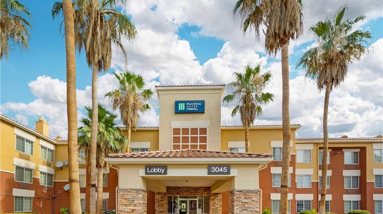 <b>MainStay Suites Las Vegas Exterior</b>. Images powered by <a href="https://iceportal.shijigroup.com/" title="IcePortal" target="_blank">IcePortal</a>.