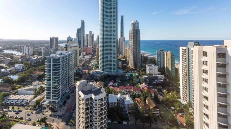 <b>Artique Resort - Surfers Paradise Exterior</b>. Images powered by <a href="https://iceportal.shijigroup.com/" title="IcePortal" target="_blank">IcePortal</a>.
