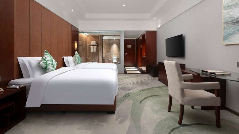 <b>Wyndham Garden Qianjiang Downtown Room</b>. Images powered by <a href="https://iceportal.shijigroup.com/" title="IcePortal" target="_blank">IcePortal</a>.