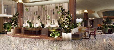 Hyatt Regency Rome Central Lobby
