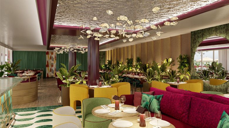 <b>Hyatt Regency Rome Central Restaurant</b>. Images powered by <a href="https://iceportal.shijigroup.com/" title="IcePortal" target="_blank">IcePortal</a>.